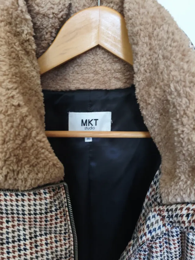 Chaqueta MKT cuadros mujer