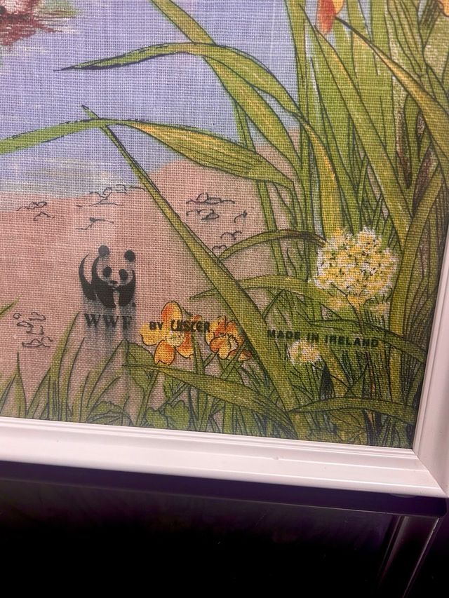 Cuadro WWF By Uisce Lino Irlandés