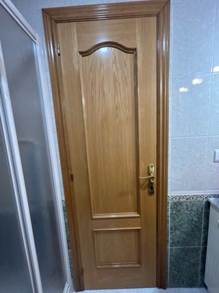 7 Puertas de Roble Macizo