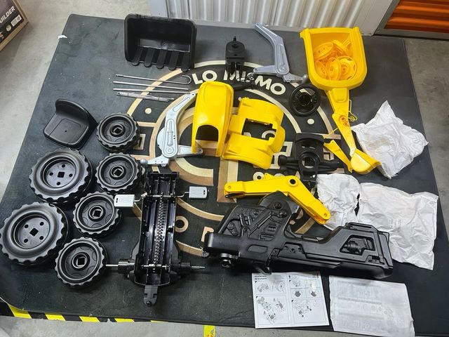 Smoby Tractor Infantil Builder Max con Excavadora