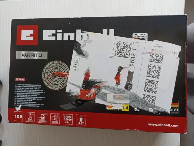 Einhell VARRITO Herramienta Multifunción Batería