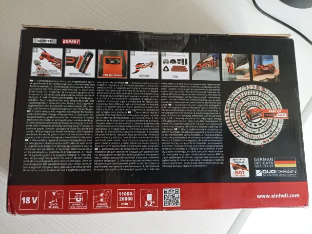 Einhell VARRITO Herramienta Multifunción Batería