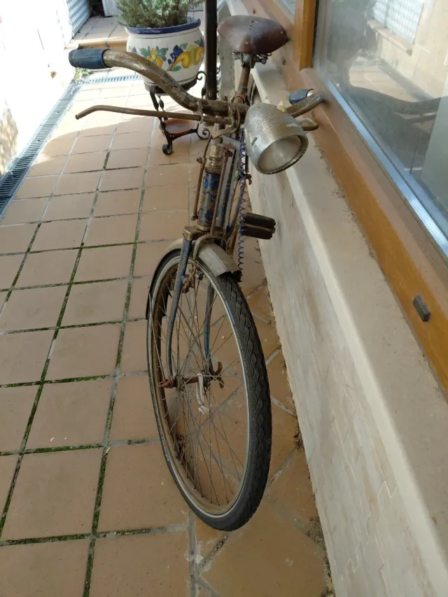 Bicicleta Antigua orbea Azul