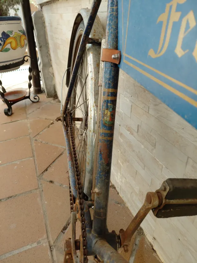 Bicicleta Antigua orbea Azul