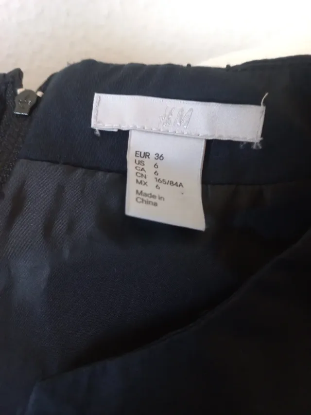 Vestido de cóctel negro