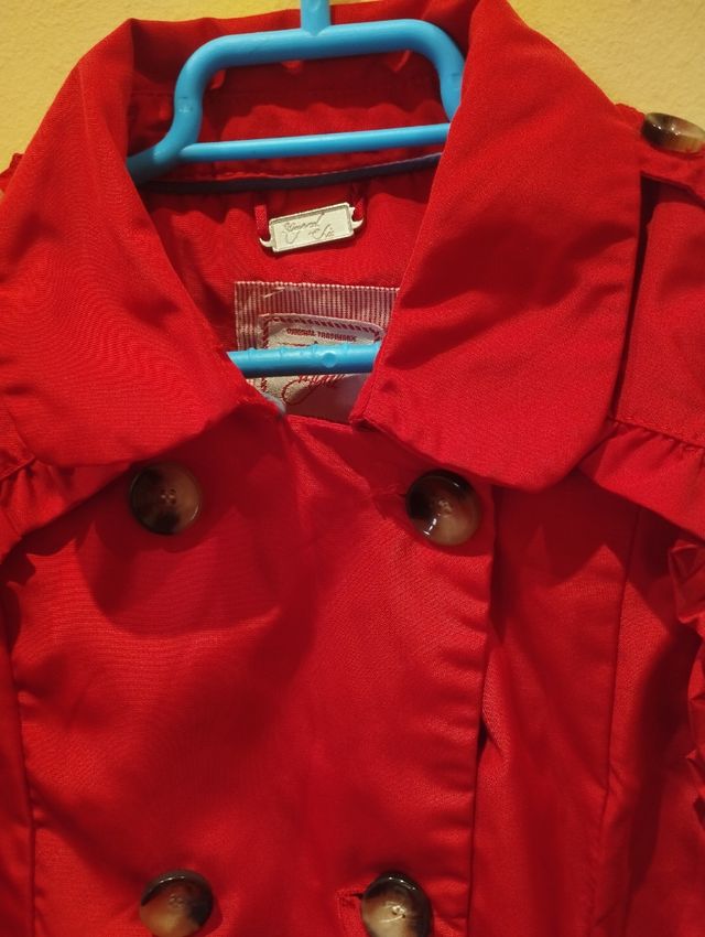 Gabardina niña talla 4 años