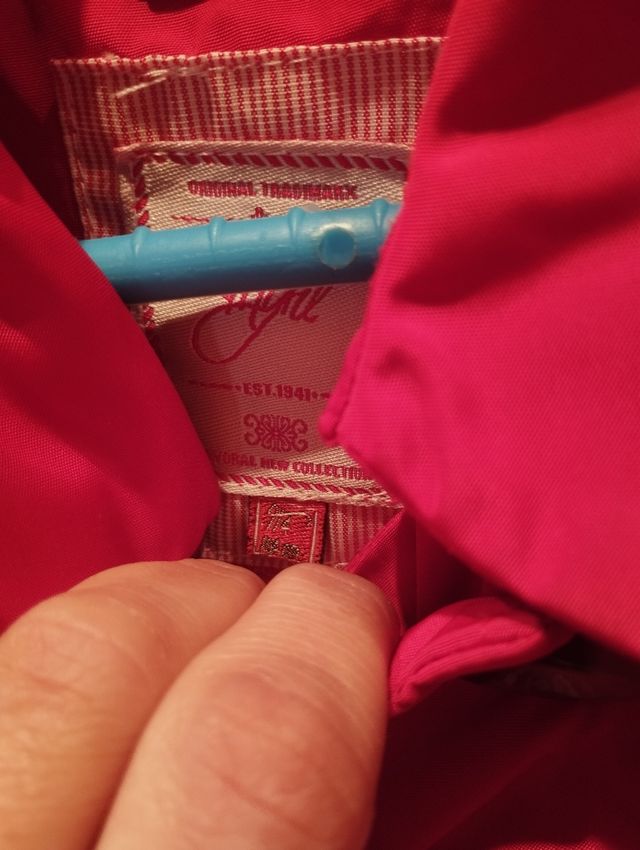 Gabardina niña talla 4 años