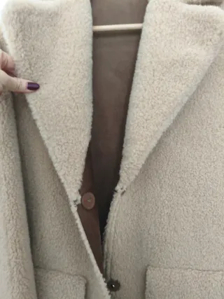 Abrigo reversible Mango efecto oversize