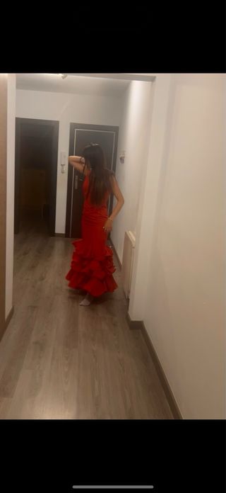 Vestido Flamenca Talla S (34-36)
