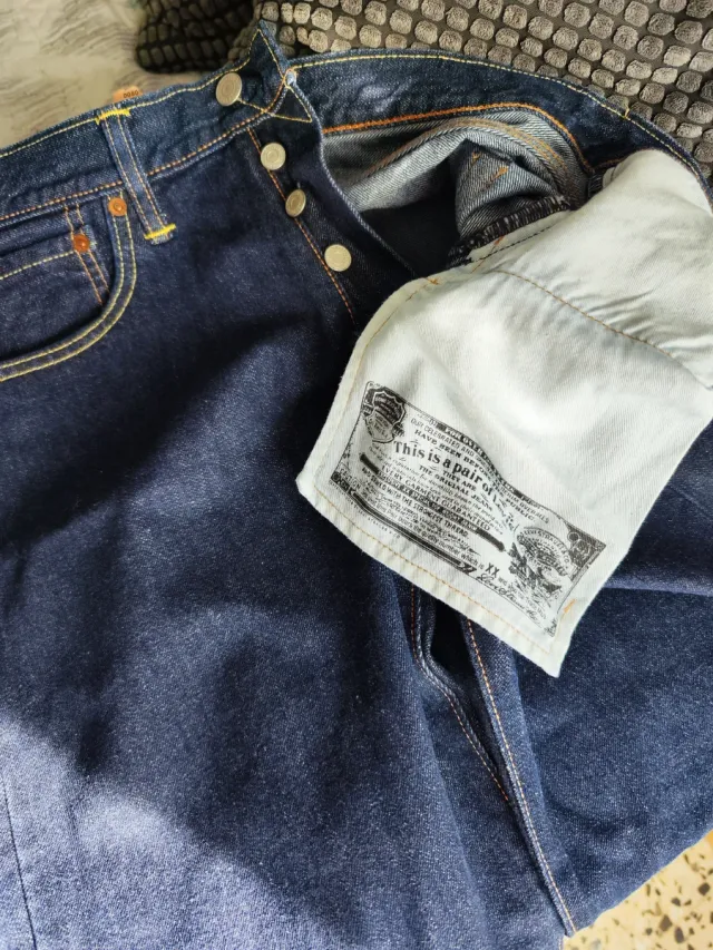 Pantalón Levi's 501 Azul Talla M Hombre