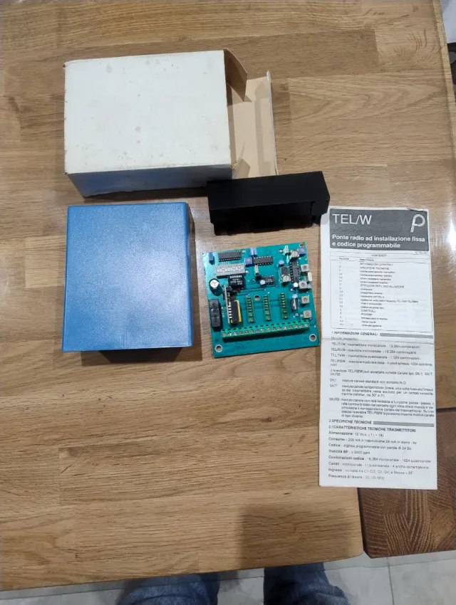 Scheda ricevente RF TEL/W