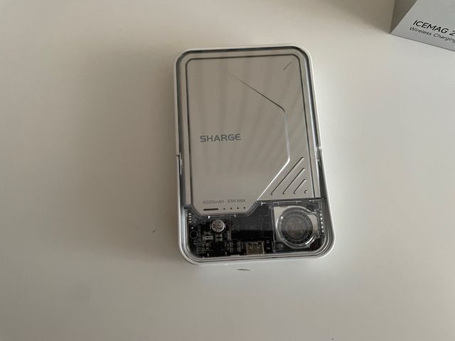 Sharge iCEMAG 2 Power Bank MagSafe Transparente