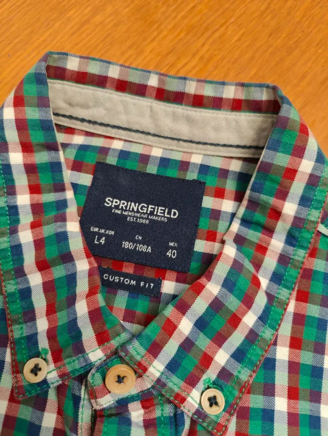Camisa Springfield para hombre Talla L