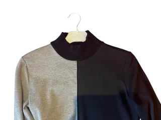 Vestido midi Zara bicolor