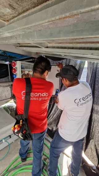 Boletín eléctrico para casetas de feria