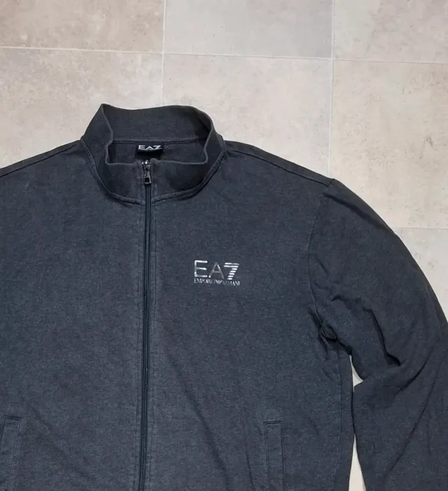 Felpa Emporio Armani Grigia Taglia XXL