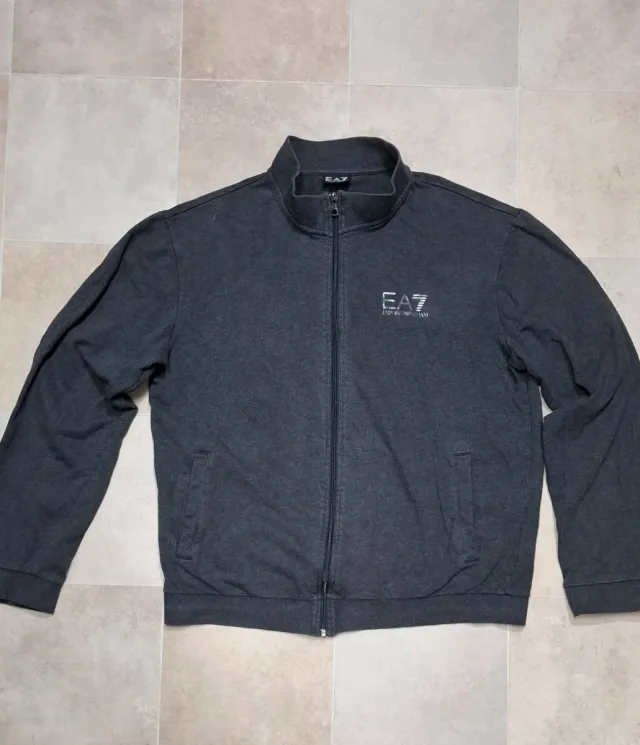 Felpa Emporio Armani Grigia Taglia XXL