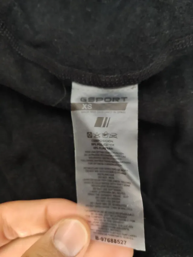 Culote GSport Pro Thermal Invierno Negro Talla XS