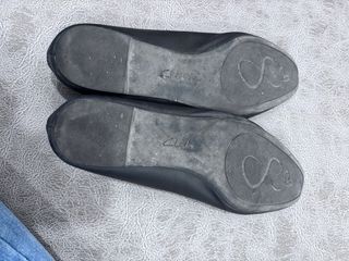 Bailarinas Clarks Negras Mujer Talla 41.5