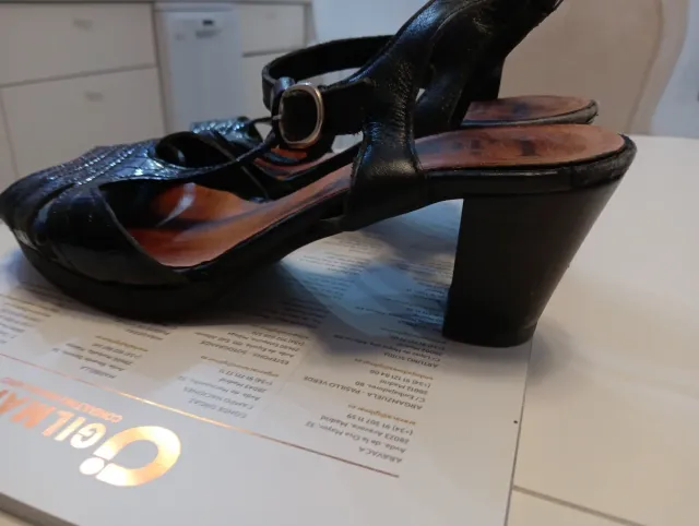 Sandalias Negras Neggas Talla 37