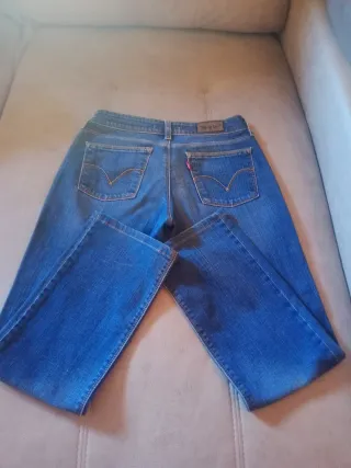 Vaqueros Levi's Mujer Azules