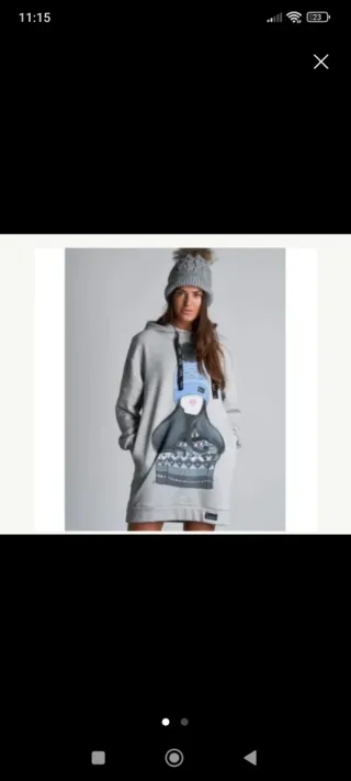 Vestido Sudadera Anabel Lee Talla Única