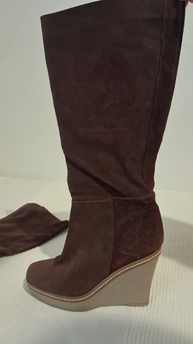 Botas altas marrones