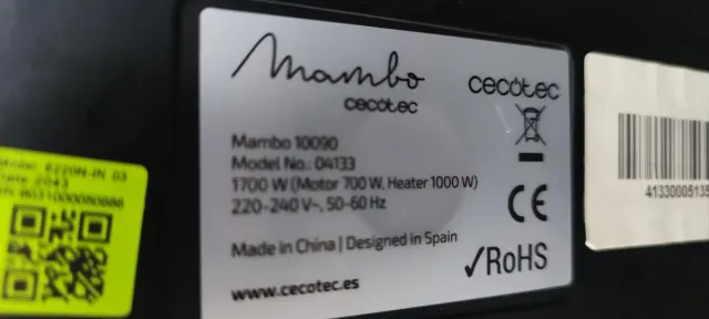 Cecotec Mambo 10090 Robot Cocina