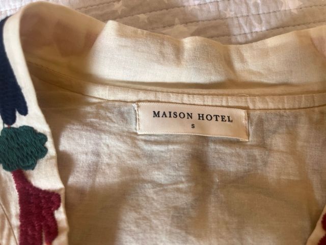 Chaqueta bordada multicolor