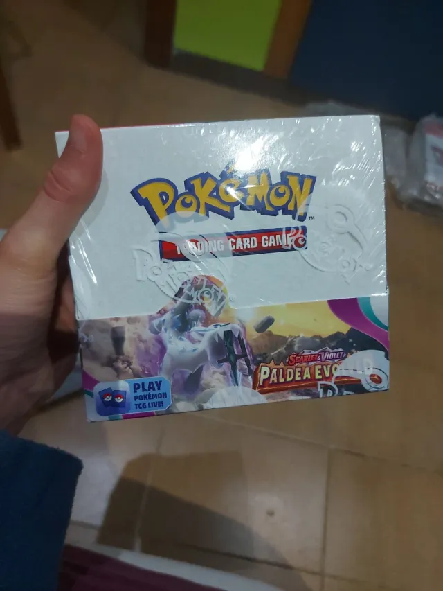Caixa Paldea Evolved Pokémon 36 pacotes