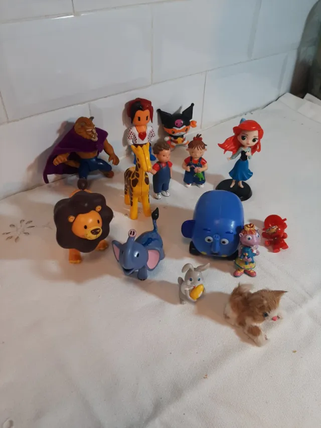 Lote de muñecos  pvc