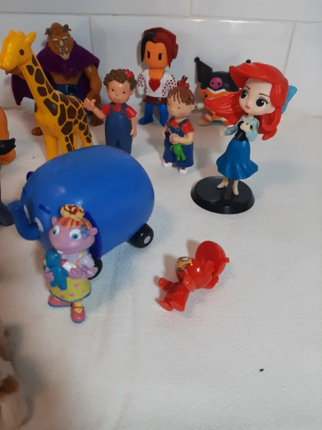 Lote de muñecos  pvc