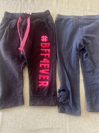 Chicco e Benetton: pantaloni e leggings