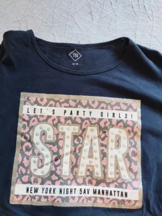 Camiseta manga larga chica STAR