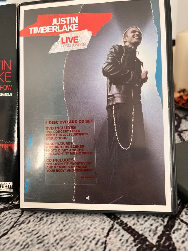 Pack 2 DVD Justin Timberlake: Live + Futuresex