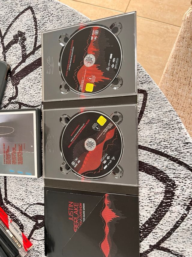 Pack 2 DVD Justin Timberlake: Live + Futuresex