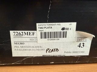 Zapatos Torrenti Piel Mestizo Káiser Plata