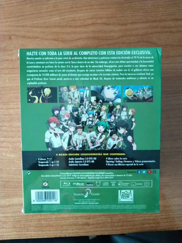 Assassination Classroom Serie Completa Blu-ray