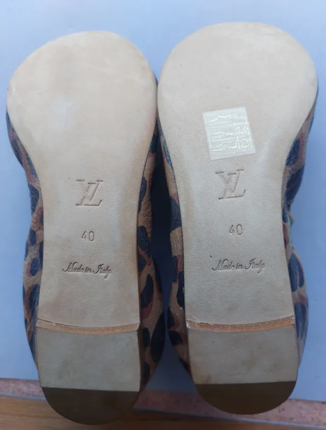 Ballerine Louis Vuitton Tg 40 Stampa Animalier