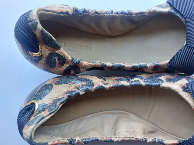 Ballerine Louis Vuitton Tg 40 Stampa Animalier
