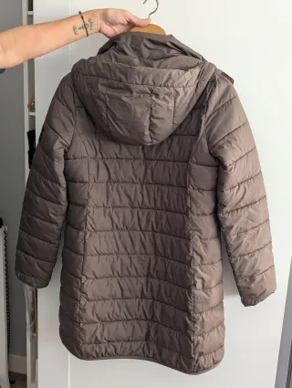 Plumas mujer Ecoalf marrón