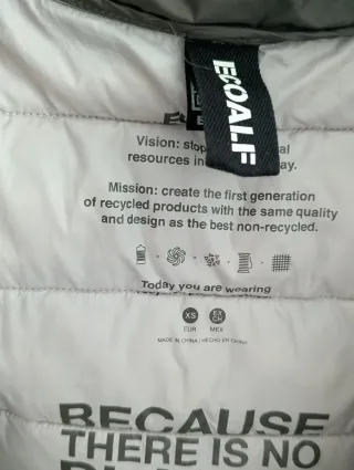 Plumas mujer Ecoalf marrón