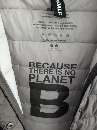 Plumas mujer Ecoalf marrón