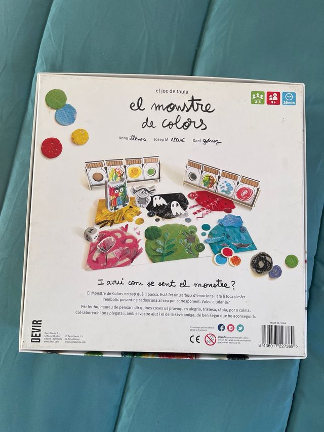 Juego de mesa El Monstre de colors