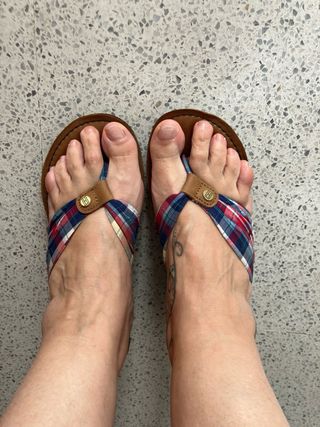 Sandalias Tommy Hilfiger tela multicolor