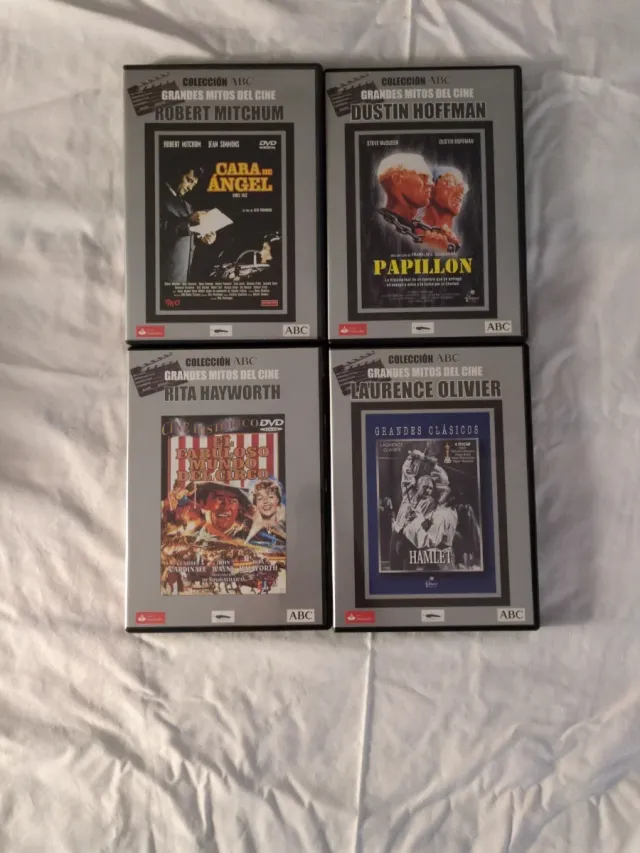 Colección 4 DVDs Grandes Mitos del Cine ABC