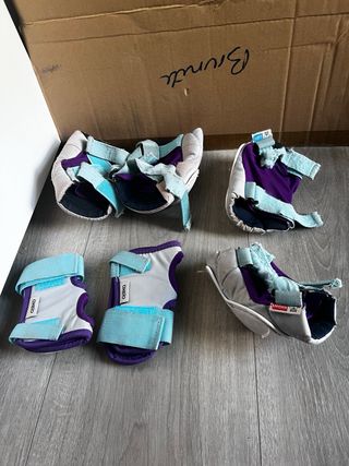 Patines de 4 ruedas blancos