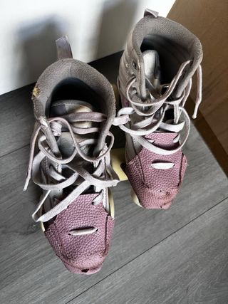 Patines de 4 ruedas blancos