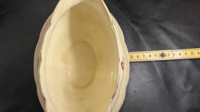 Salsera in porcellana retrò "RIVIERA"