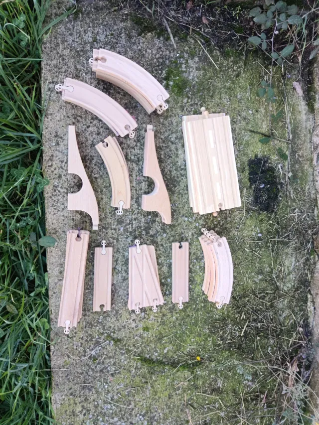 Vías tren madera ILEA